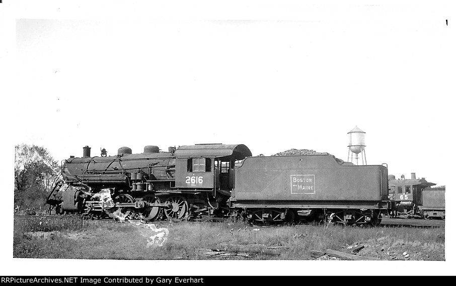 BM 2-8-0 #2616 - Boston & Maine